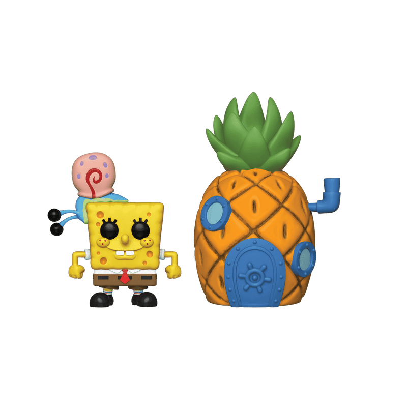 SpongeBob with Gary & Pineapple House