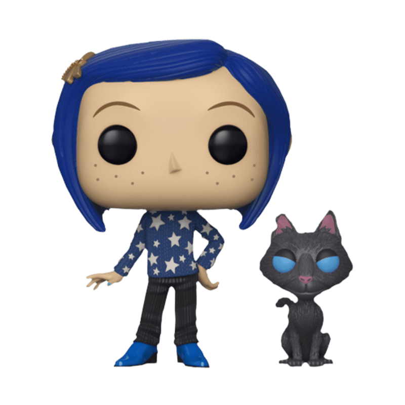 Coraline with Cat