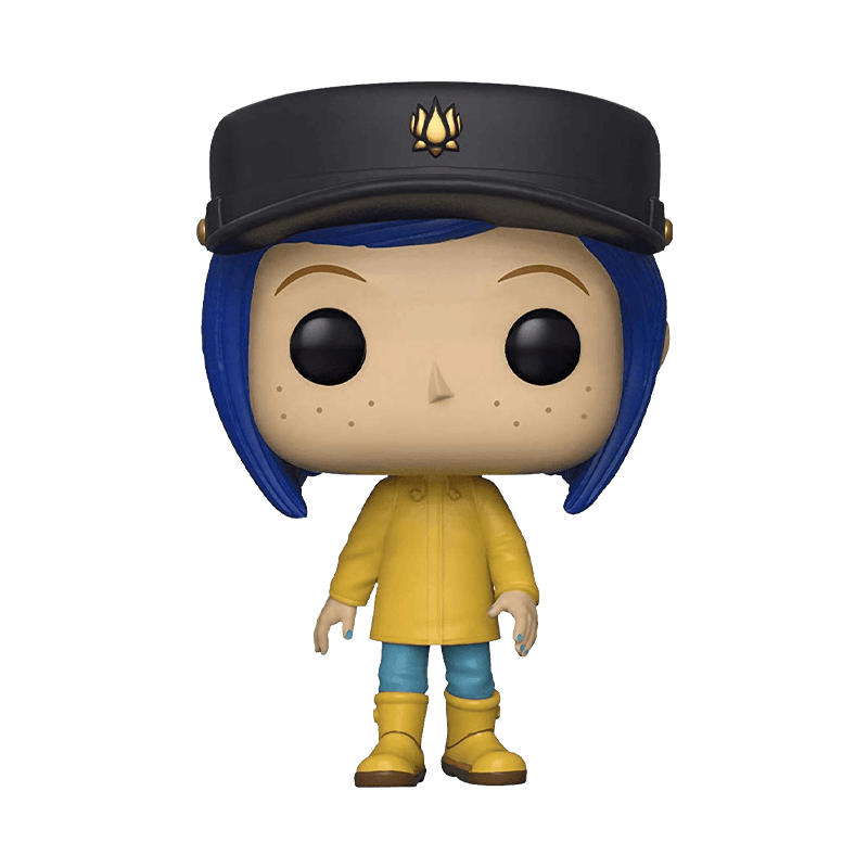 Coraline in Raincoat