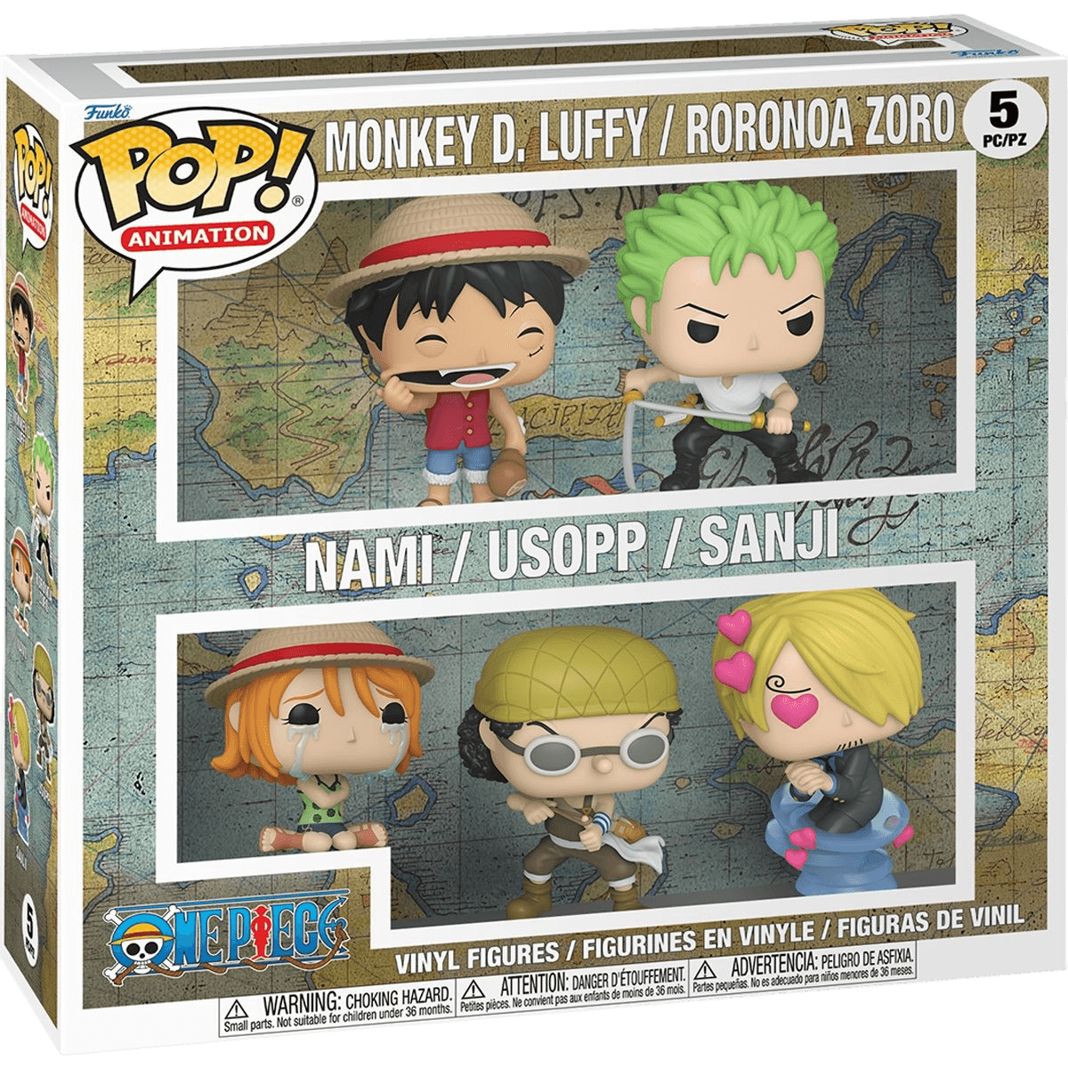 Luffy / Zoro / Nami / Usopp / Sanji figure