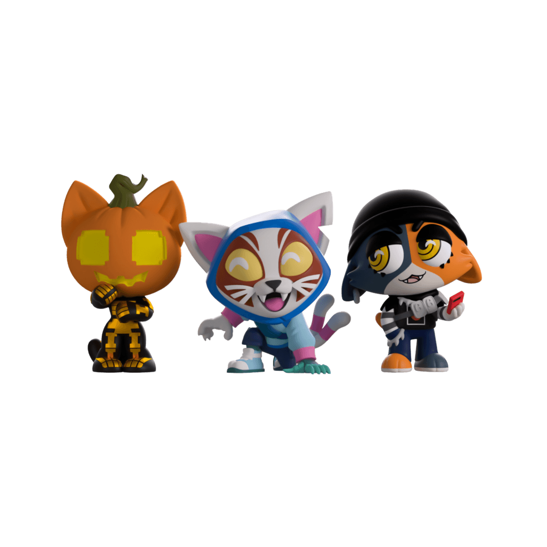 Spice, Nyanja and Meowskulls Minitooz
