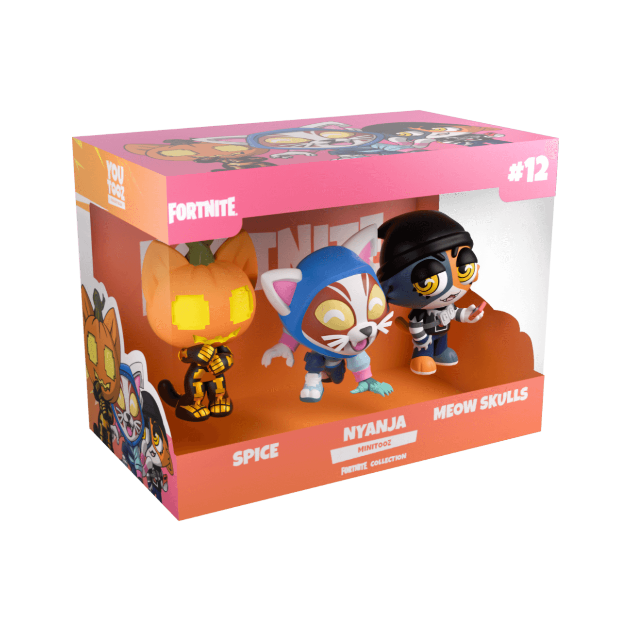 Spice, Nyanja and Meowskulls Minitooz figure