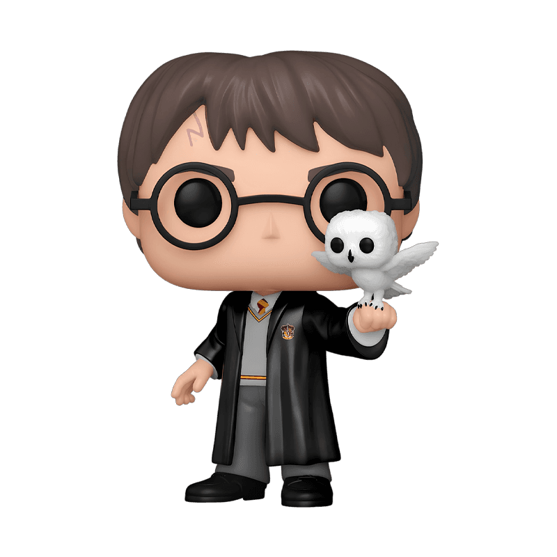 Harry Potter with Hedwig figure