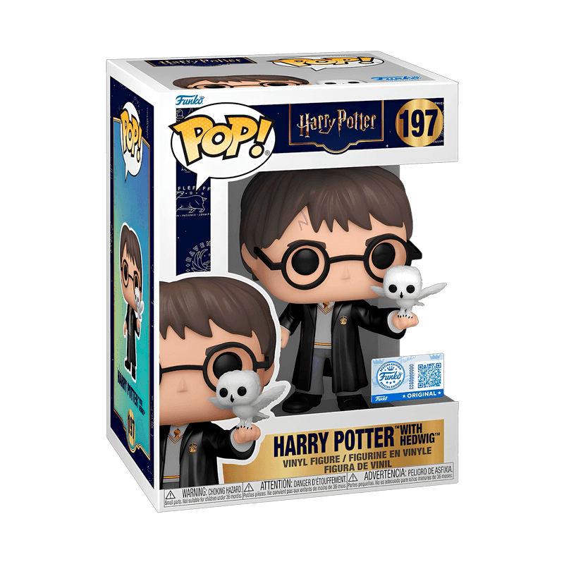 Harry Potter with Hedwig figure