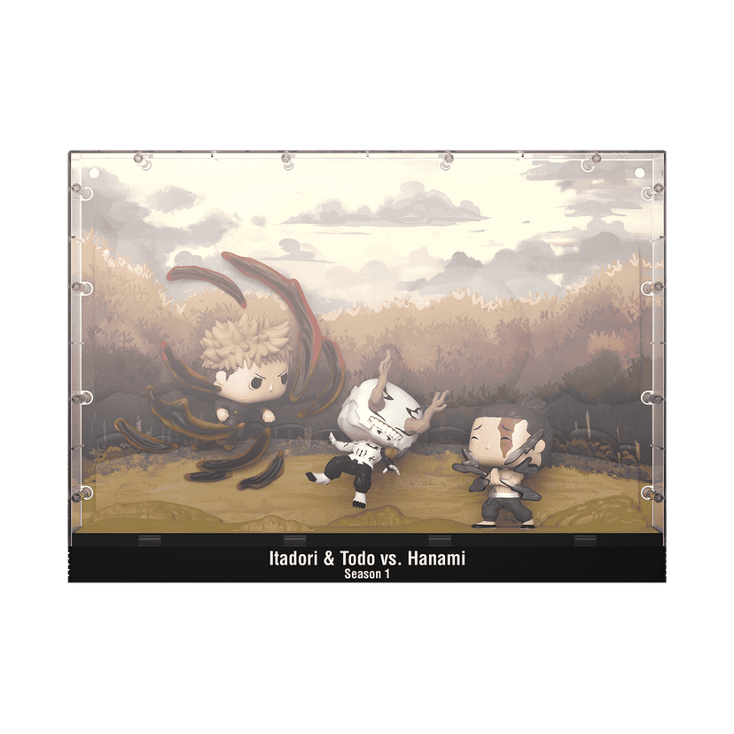 Itadori & Todo vs. Hanami