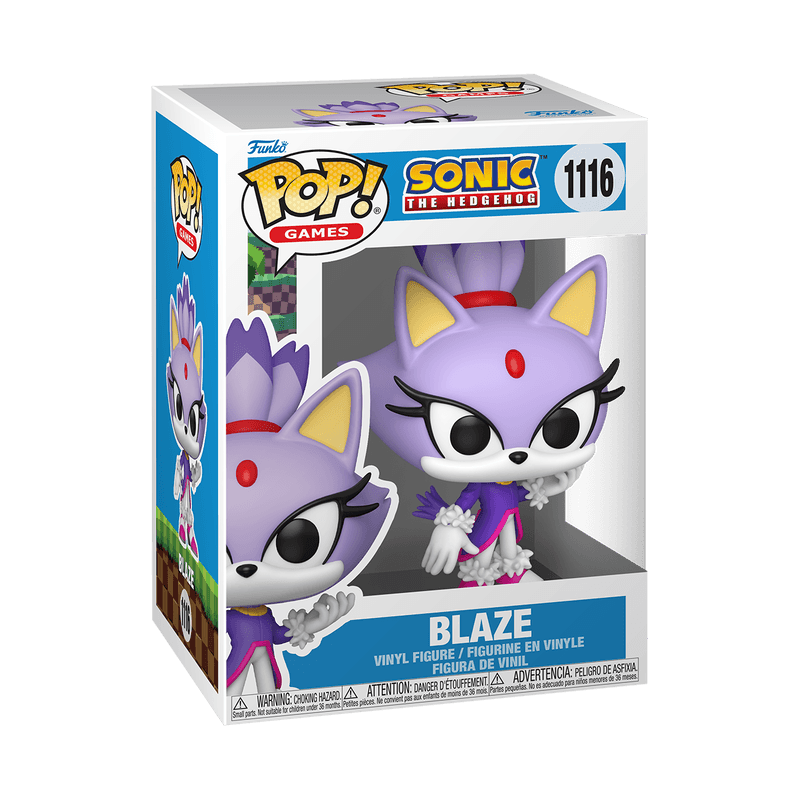 Blaze the Cat figure