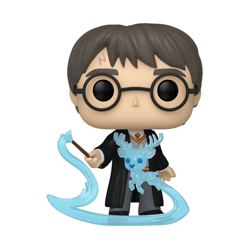 Harry Potter with Patronus figure