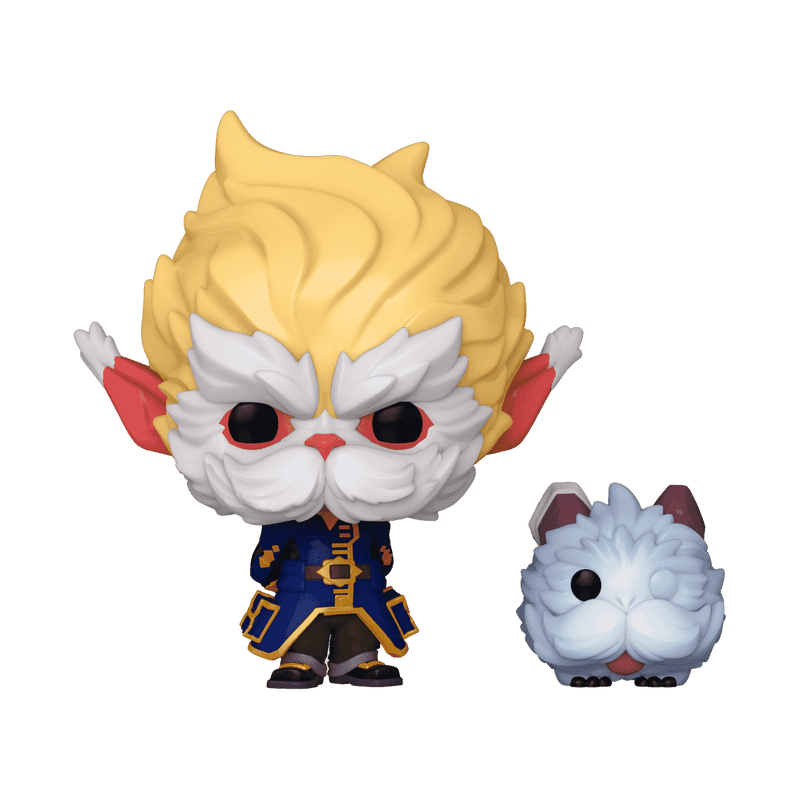 Heimerdinger with Poro figure