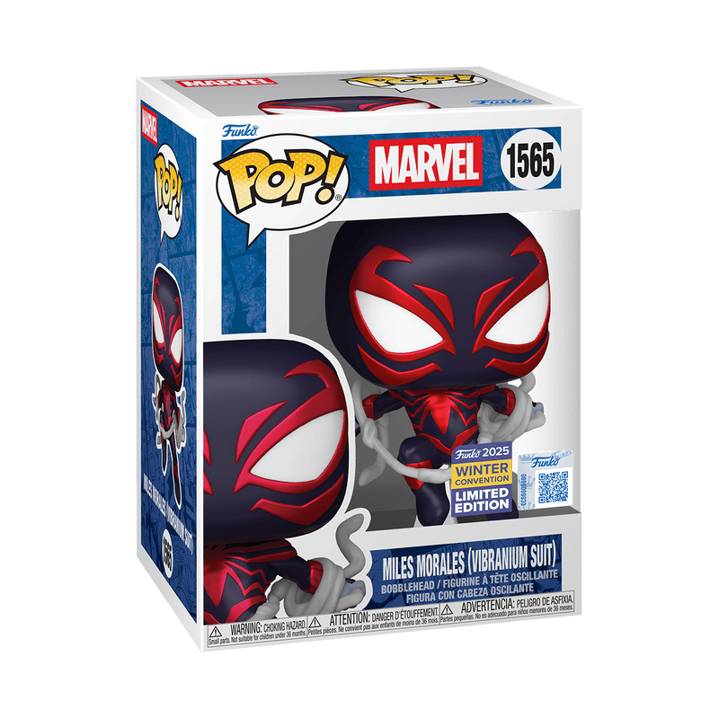Miles Morales (Vibranium Suit) figure