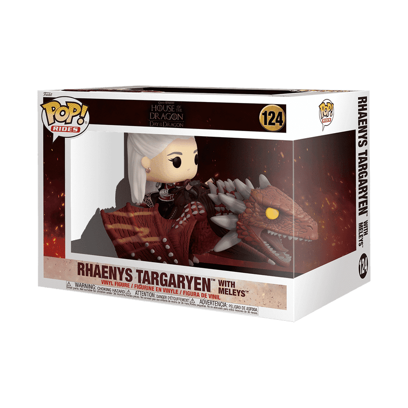 Rhaenys Targaryen with Meleys