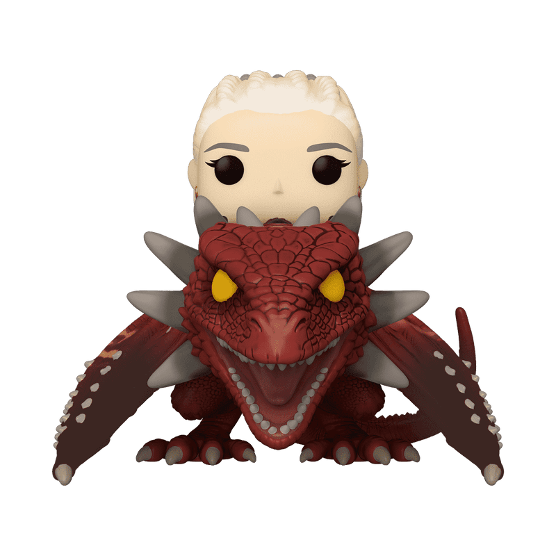 Rhaenys Targaryen with Meleys figure