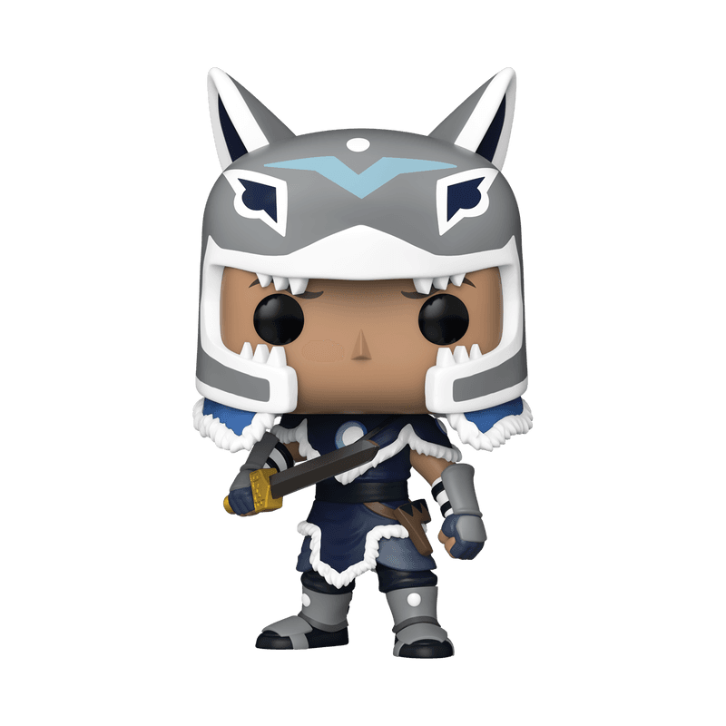 Sokka with Wolf Mask