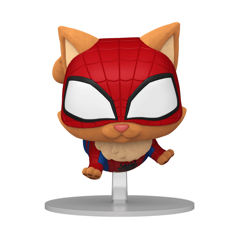 Spider-Cat with Pop! Protector figure