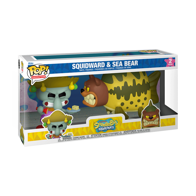 Squidward and Sea Bear figure