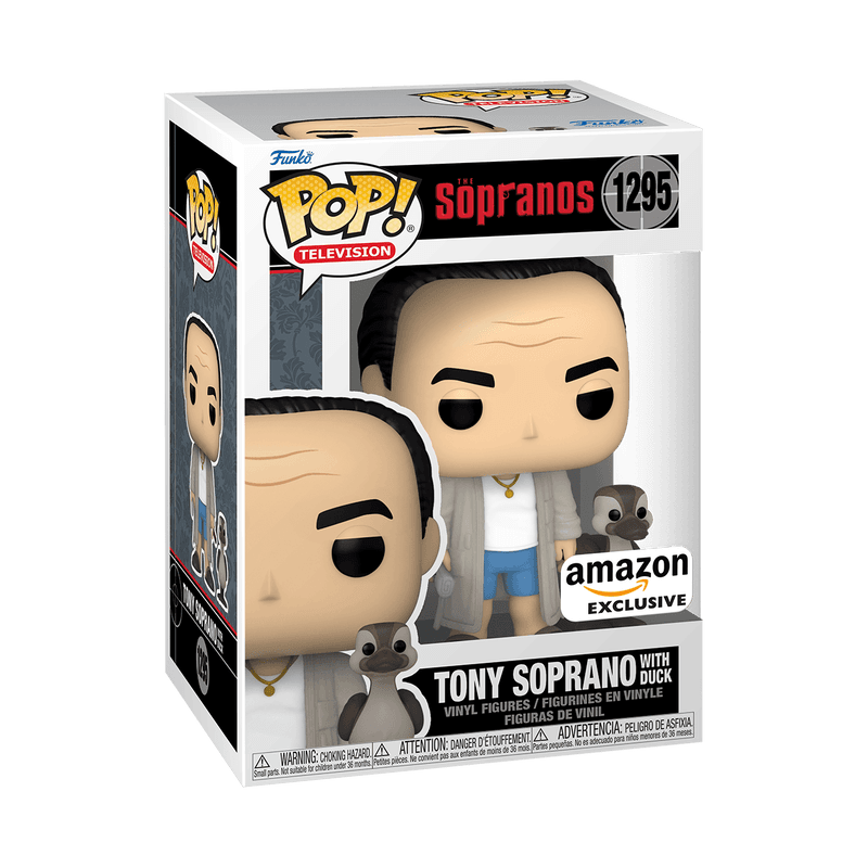 Tony Soprano with Duck figure