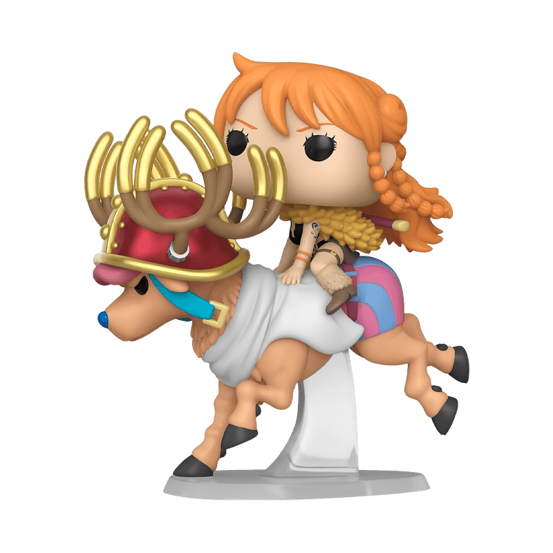 Nami on Tony Tony Chopper