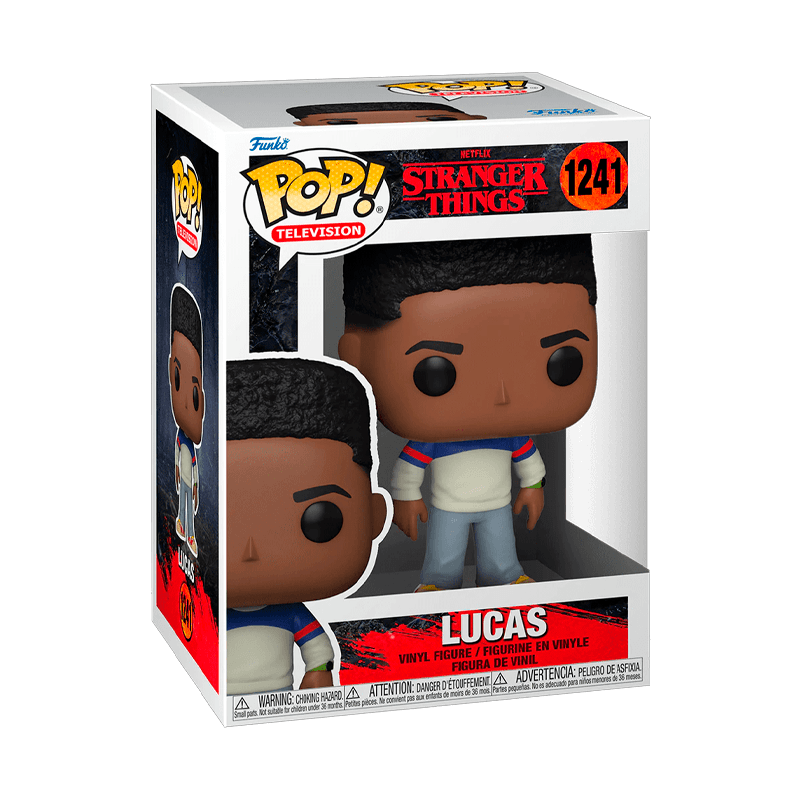 Lucas signed Caleb McLaughlin figure