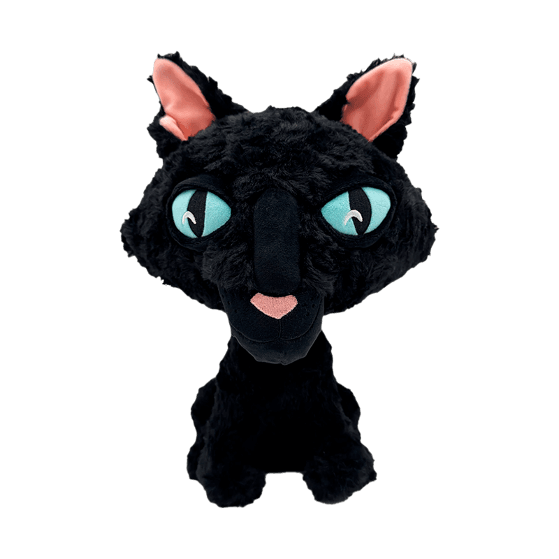 Coraline Cat Plush (9in)