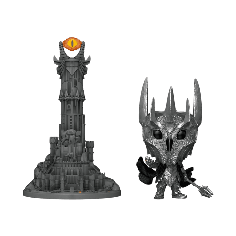 Sauron with the Tower of Barad-dur