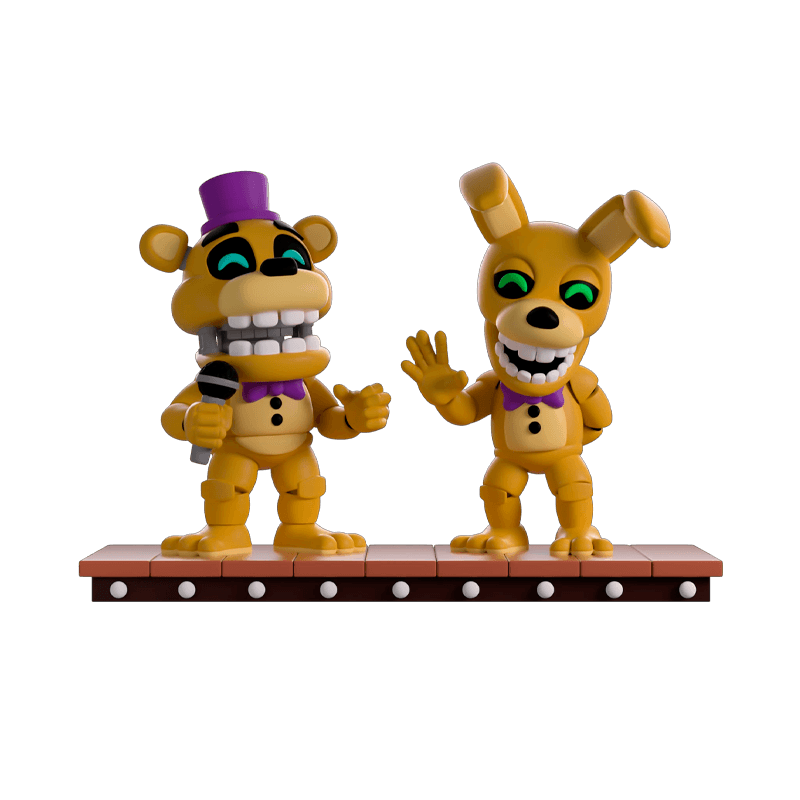 Fredbear and Spring Bonnie figure