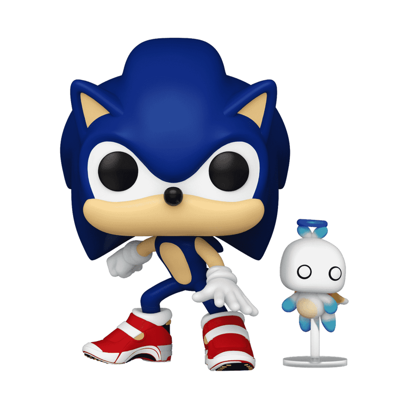 Sonic with Chao figure
