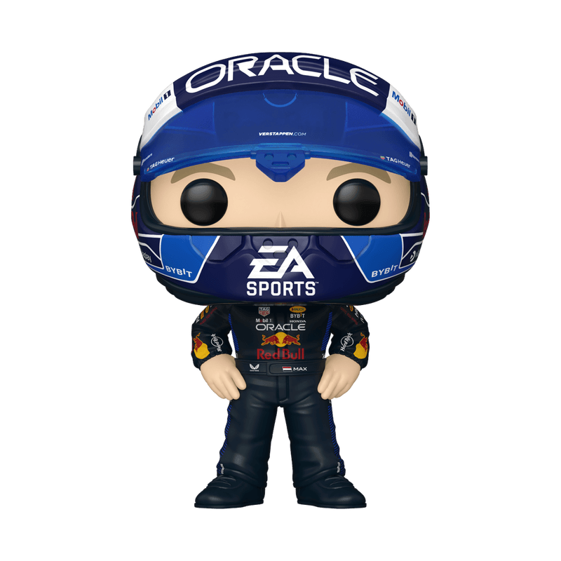 Max Verstappen with USA Helmet figure