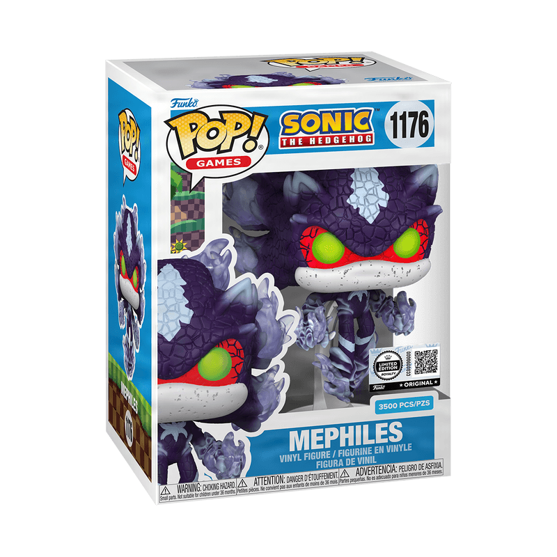 Mephiles with Pop! Protector