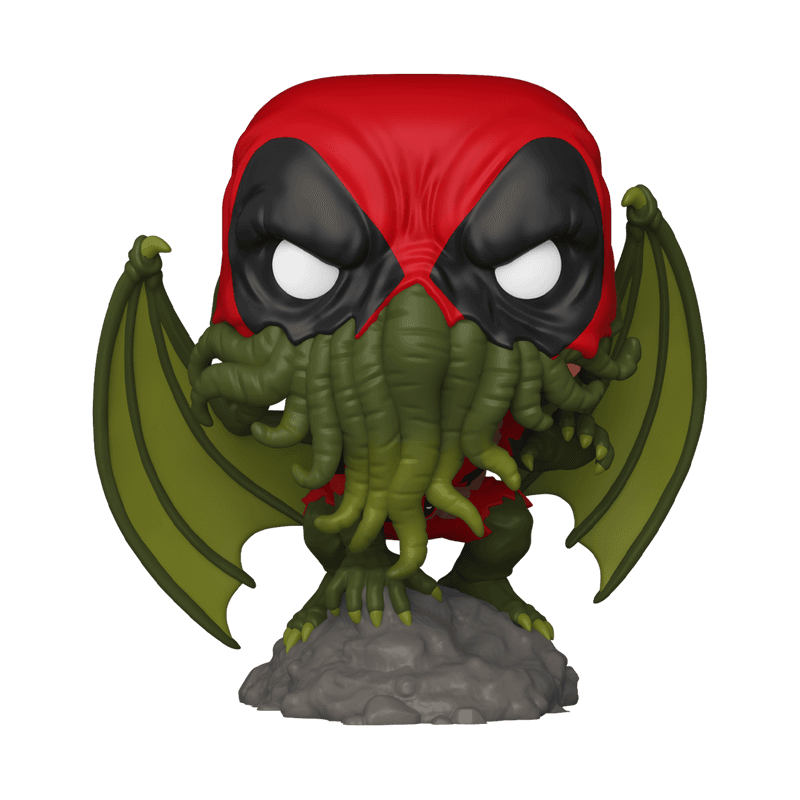 Deadpool as Cthulhu figure