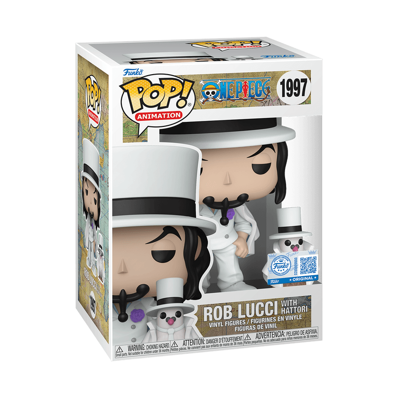 Rob Lucci with Hattori figure
