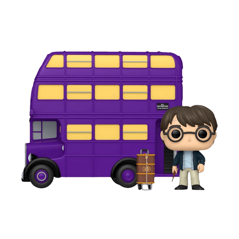 Harry Potter With Knight Bus figure