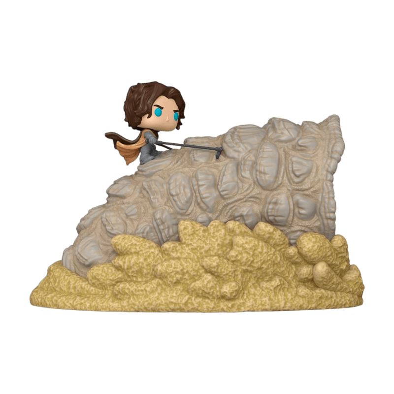 Paul Atreides with Sandworm