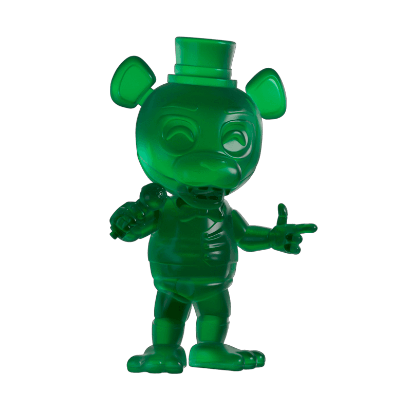 Translucent Green Popgoes figure